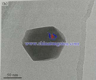 molybdenum disulfide hexagonal phase nanoparticle